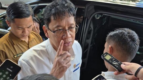 Menteri Keuangan (Menkeu) Purbaya Yudhi Sadewa dalam acara 1 Tahun Pemerintahan Prabowo-Gibran, di Jakarta, Kamis (16/10/2025). (Liputan6.com/Tira)