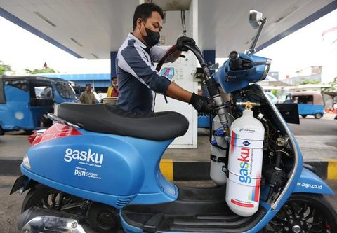 Gaslink C-cyl adalah Compressed Natural Gas (CNG) untuk pelanggan sektor industri dan komersial