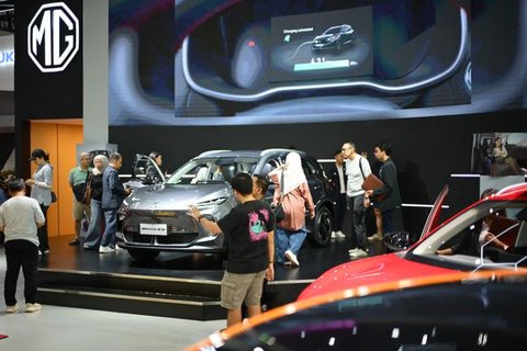 Laris Manis, Pesanan MGS5 EV Tembus 1.000 Unit Lebih (Arief A/Liputan6.com)