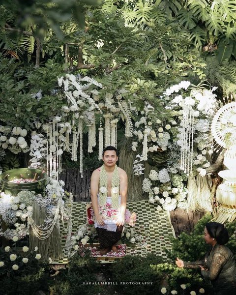 Dekorasi Siraman Pernikahan Putra Soimah (Foto: Instagram @aksauyun)