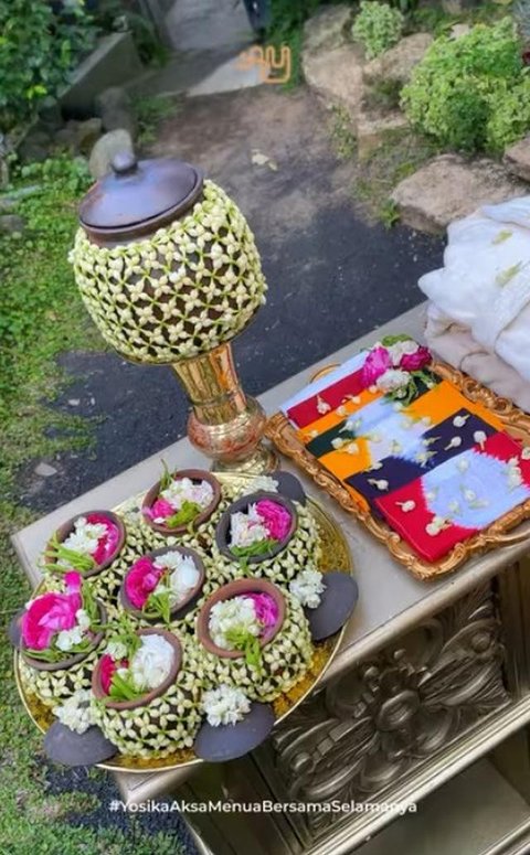 Dekorasi Siraman Pernikahan Putra Soimah (Foto: Instagram @aksauyun)
