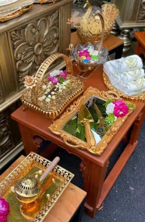 Dekorasi Siraman Pernikahan Putra Soimah (Foto: Instagram @aksauyun)