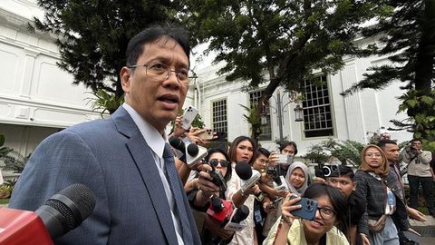 Menteri Keuangan Purbaya Yudhi Sadewa di Kantor Kementerian Keuangan, Selasa (21/4/2026). (Foto: Liputan6.com/Immanuel Christian)
