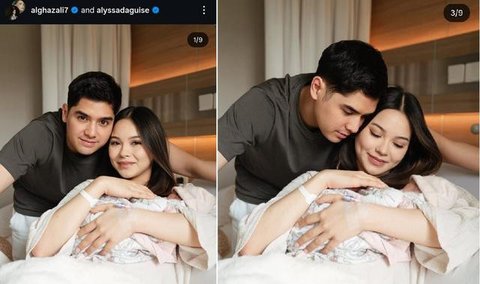 Al Ghazali - Alyssa Daguise Umumkan Kelahiran Putri Mereka. (Instagram/ alghazali7)