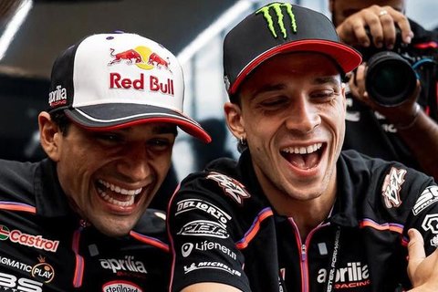 Duo Aprilia, Jorge Martin dan Marco Bezzecchi bakal bersaing jadi juara dunia MotoGP 2026.