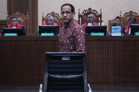Jaksa penuntut umum (JPU) Roy Riady usai persidangan dengan agenda tututan terhadap terdakwa Nadiem Makarim terkait perkara dugaan korupsi pengadaan Chromebook. (Istimewa)