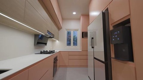 Dapur Rumah Sharena Delon (dok: YouTube Sharena Delon)