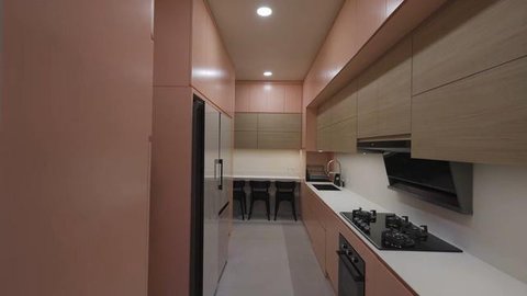 Dapur Rumah Sharena Delon (dok: YouTube Sharena Delon)