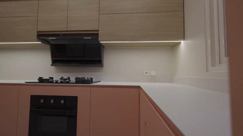 Dapur Rumah Sharena Delon (dok: YouTube Sharena Delon)
