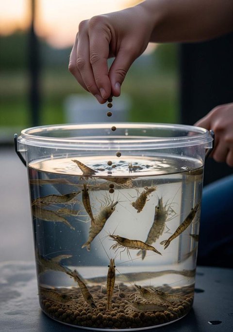 Cara Ternak Udang di Ember di Lahan Sempit. Foto: Gemini