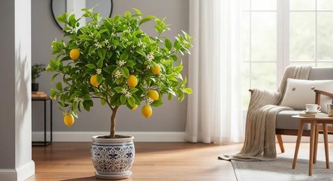 Pohon Buah Kumquat dalam Ruangan/Gemini AI