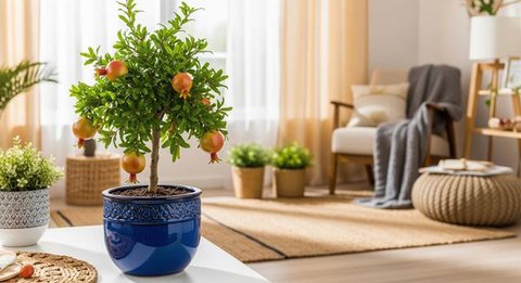 Pohon Buah Kumquat dalam Ruangan/Gemini AI