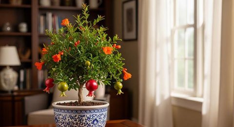 Pohon Buah Kumquat dalam Ruangan/Gemini AI