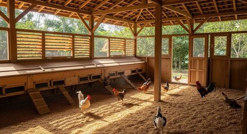 Peternak menimbang telur ayam ras hasil panen di peternakannya di Kampung Kebon Kopi, Pengasinan, Bogor, Kamis  (15/12/2022). Menurut peternak setempat, sejak tiga pekan  terakhir harga telur