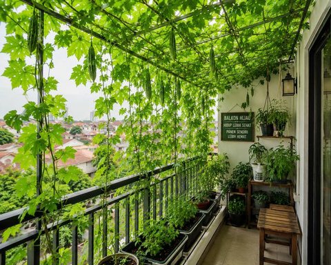 Kebun Pare Mini di Balkon Rumah: ChatGPT