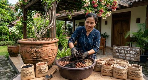 Cara Menanam Melati Belanda di Pot untuk Kanopi Rumah agar Subur. Gemini
