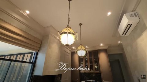 Potret Dapur Kotor di Rumah Baru Tasya Farasya (Foto: YouTube/Tasya Farasya)