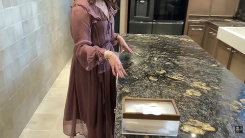 Potret Dapur Kotor di Rumah Baru Tasya Farasya (Foto: YouTube/Tasya Farasya)