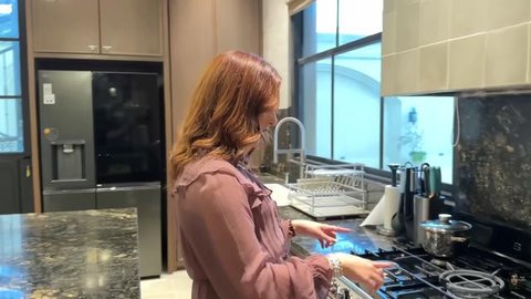 Potret Dapur Kotor di Rumah Baru Tasya Farasya (Foto: YouTube/Tasya Farasya)