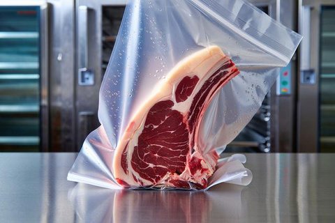 Ilustrasi Menyimpan Daging Kurban di Kulkas/Gemini AI