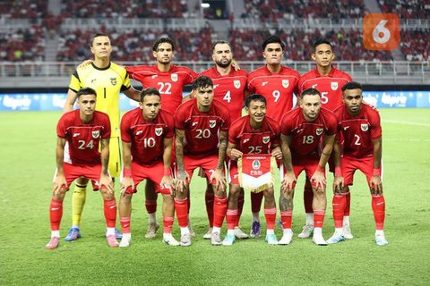 Timnas Indonesia Emil Audero, Kevin Diks, Jay Idzes, Calvin Verdonk. (Bola.com/Wiwig Prayugi)