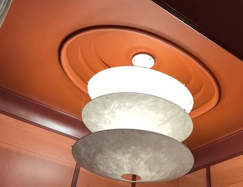 Model Chandelier di Rumah Baru Tasya Farasya/ Youtube Tasya Farasya