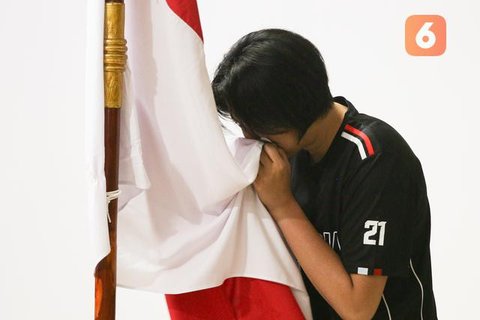 Pelepasan Timnas Bola Voli Putri ke AVC Volleyball Cup Filipina 2026 yang berlangsung di Padepokan Voli Jenderal Polisi Kunarto, Sentul, Bogor pada Selasa (02/06/2026). (Bola.com/Abdul Aziz)