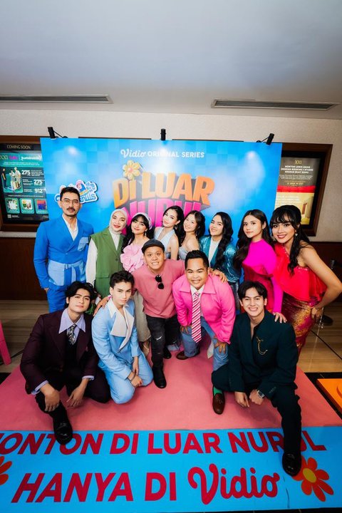 Konferensi Pers Serial Vidio Original Series Di Luar Nurul. (dok Vidio)