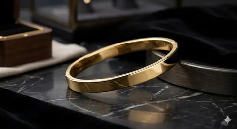 Model Gelang Emas yang Mudah Dijual Kembali (created by AI)