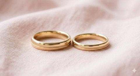 Model Cincin Couple Simple tapi Tidak Pasaran. Gemini