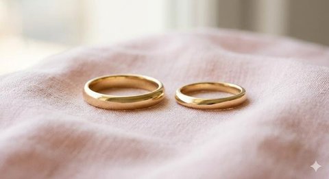 Model Cincin Couple Simple tapi Tidak Pasaran. Gemini