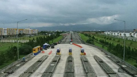 Gerbang Tol Cengkareng yang merupakan bagian dari Jalan Tol Tangerang-Merak yang dikelola oleh PT Jasa Marga (Persero) Tbk. (Dok JSMR)