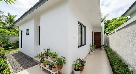 Inspirasi Rumah Kecil dengan Lorong Angin. Gemini