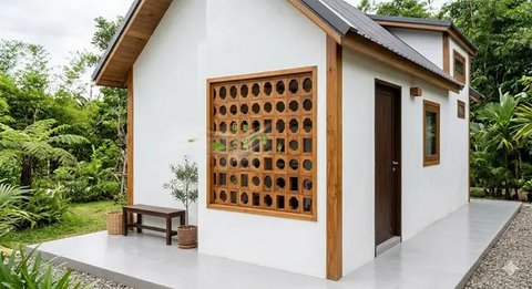 Inspirasi Rumah Kecil dengan Lorong Angin. Gemini