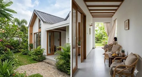Inspirasi Rumah Kecil dengan Lorong Angin. Gemini