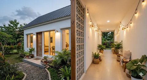 Inspirasi Rumah Kecil dengan Lorong Angin. Gemini