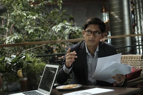Setelah Yang Lain Boleh Hilang Asal Kau Jangan, Ibnu Jamil bersiap kembali ke layar lebar lewat Saat Aku Bersuara. Sang aktor adu akting dengan Marshanda. (Foto: Wayan Diananto)