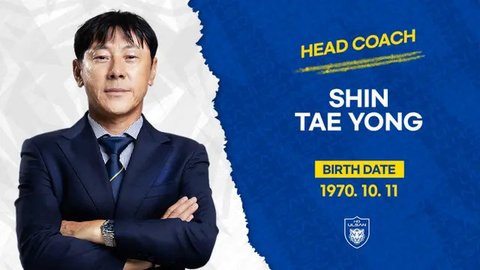 Shin Tae-yong.