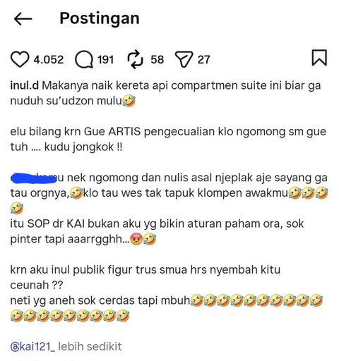 Inul Daratista. (Foto: Dok. Instagram @inul.d)