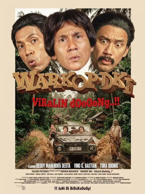 Vino G. Bastian, Desta, dan Tora Sudiro. (Foto: Dok. Instagram @vinogbastian__)