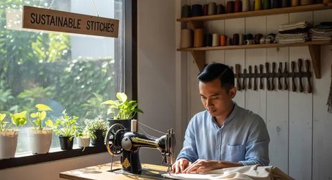 Usaha Ringan untuk Gaya Hidup Slow Living di Desa/Gemini AI