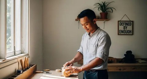Usaha Ringan untuk Gaya Hidup Slow Living di Desa/Gemini AI