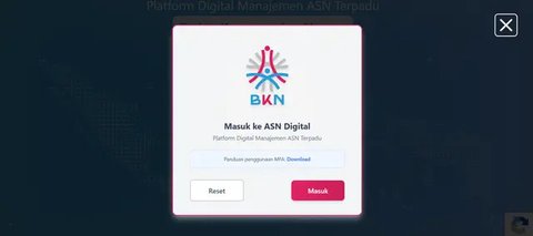 Cara Aktivasi ASN Digital 2026 (Foto: asndigital.bkn.go.id)