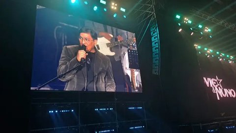 Konser 25 Tahun Janji Suci Yovie & Nuno di Istora Senayan, Jakarta pada Sabtu (13/6/2026). (Foto: Liputan6.com/ Mevi Linawati)