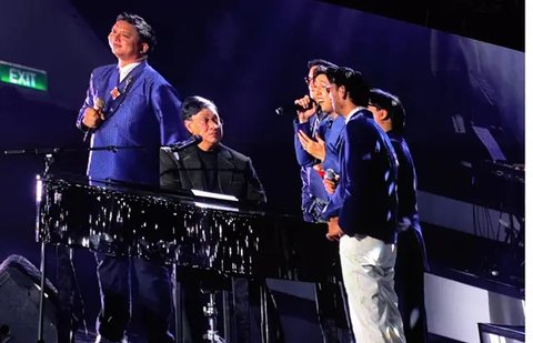 Konser 25 Tahun Janji Suci Yovie & Nuno di Istora Senayan, Jakarta pada Sabtu (13/6/2026). (Foto: Liputan6.com/ Mevi Linawati)