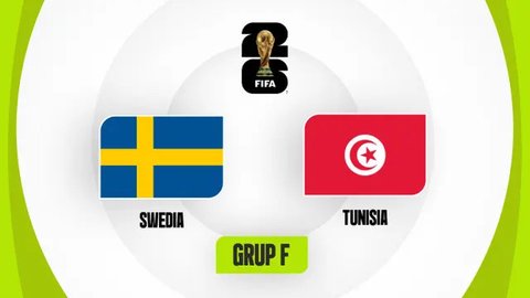 Timnas Swedia Vs Timnas Tunisia. (Bola.com/Dok.Instagram Timnas Swedia).