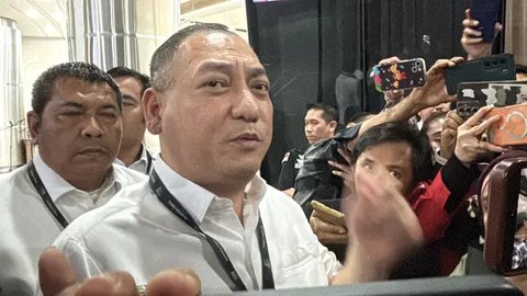 Sony Sonjaya diperiksa Kejagung (Foto: Ady Anugrahadi/Liputan6.com)