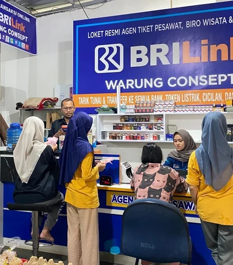 BRILink Agen Warung Concept di Desa Jambu Timur, Kecamatan Mlonggo, Kabupaten Jepara, Jawa Tengah
