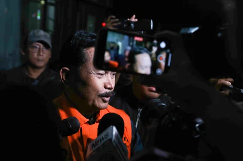 Wali Kota Madiun, Maidi usai menjalani pemeriksaan intensif di Gedung Merah Putih Komisi Pemberantasan Korupsi (KPK0, Jakarta, Selasa (20/01/2026).