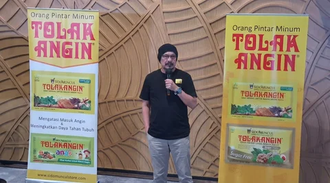 Brand Ambassador Tolak Angin, Andy F. Noya.